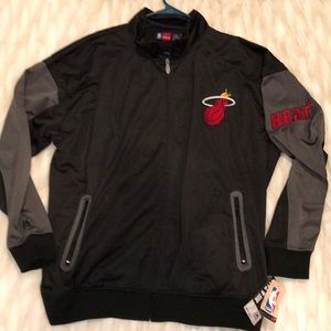 Miami Heat big and tall jogger jacket